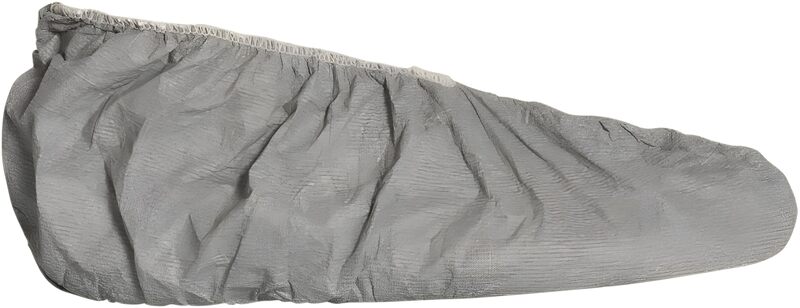 DuPont FC450SGY0002 Safespec 2.0 5.4 mil Tyvek FC Disposable Shoe Cover with Elastic Closure, 17-1/2'' One Size Fits All