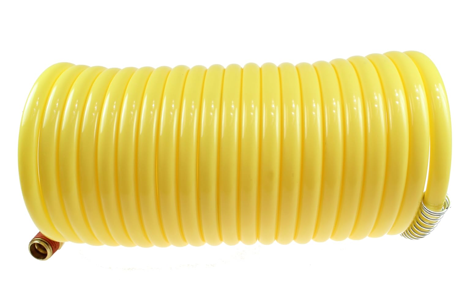 Coilhose Pneumatics N14-17B Coiled Nylon Air Hose, 1/4-Inch ID, 17-Foot Length with (2) 1/4-Inch Swivel Fittings