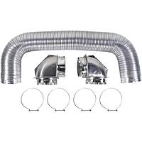 Certified Appliance Accessories CERT77018 Dryer Vent Duct Kit with 90 Degree Elbows, 8 Feet