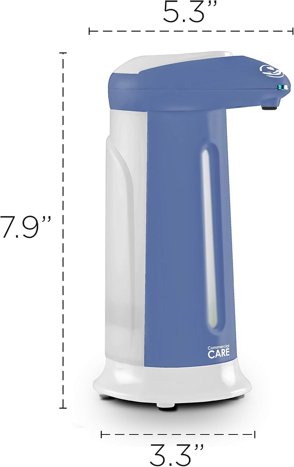 Touchless Soap, Hand Sanitizer Dispenser – Battery Operated Automatic Soap Dispenser with Dripless Design, Motion Sensor