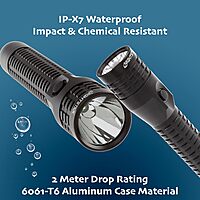 Nightstick NSR-9614XL Metal Rechargeable Duty/Personal-Size Flashlight,Black