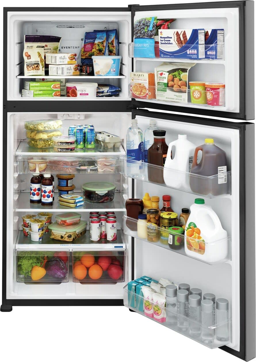 Frigidaire 20.0 Cu. Ft. Top Freezer Refrigerator - 20 ft - No-frost - Top Mount - Reversible