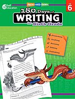 180 Days of Writing for Sixth Grade - An Easy-to-Use Sixth Grade Writing Workbook to Practice and Improve Writing Skills
