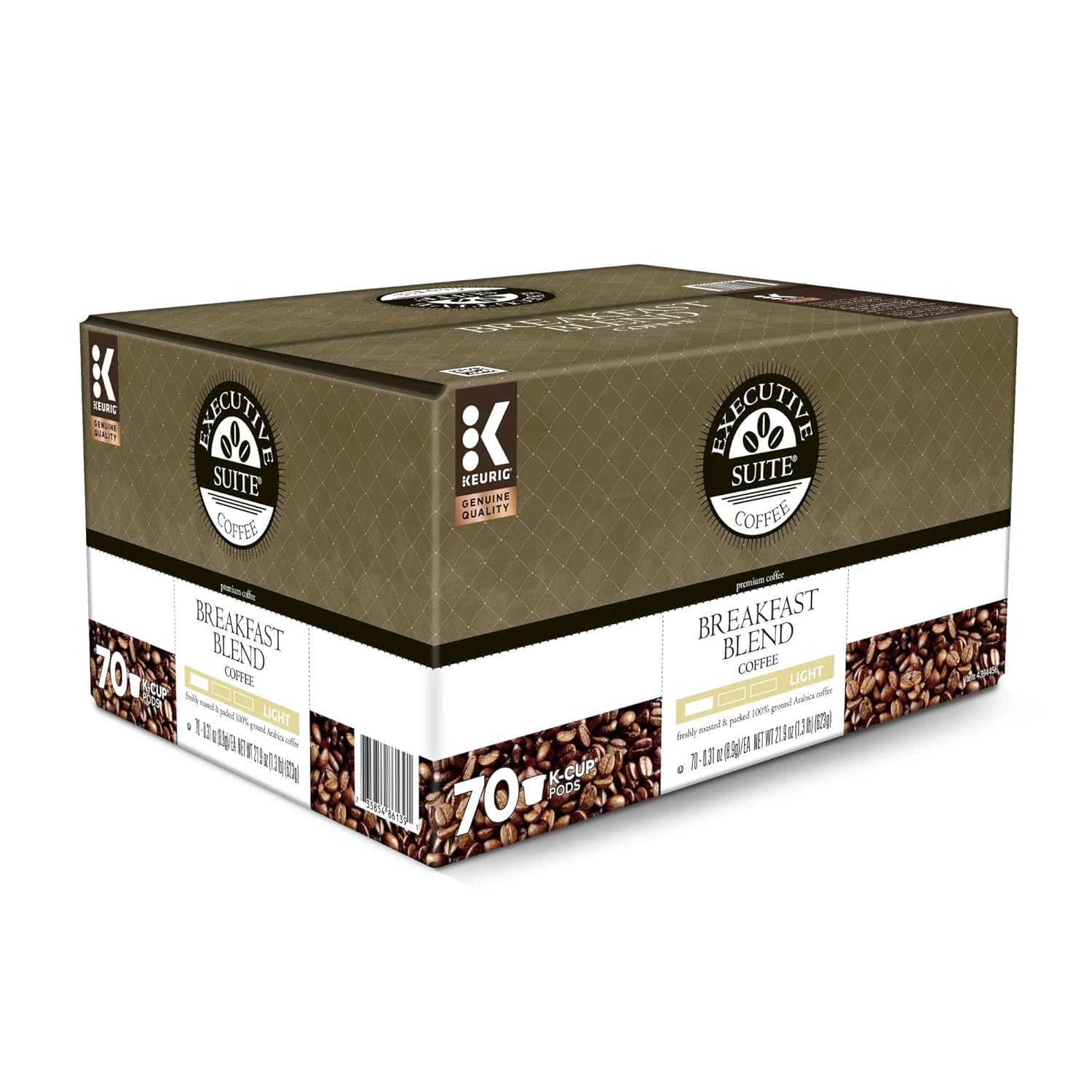 Executive Suite Breakfast Blend Coffee Keurig® K-Cup® Pods, Box of 70 Pods