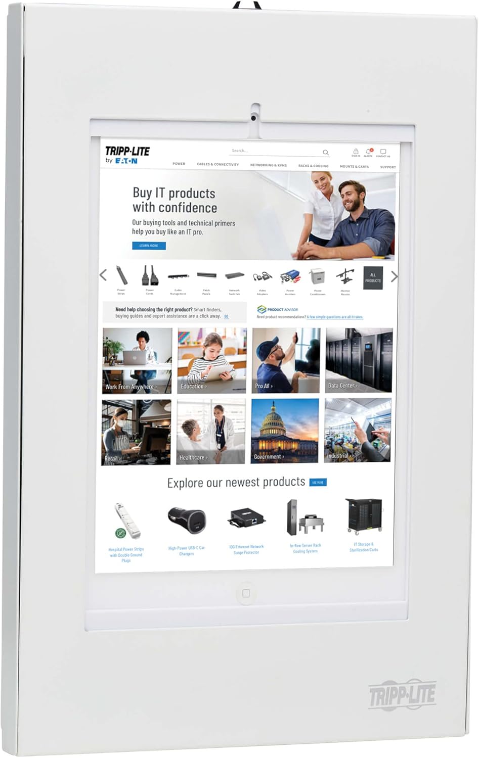 TRIPP LITE Tablet and Smartphone Mounts and Secure Kiosks