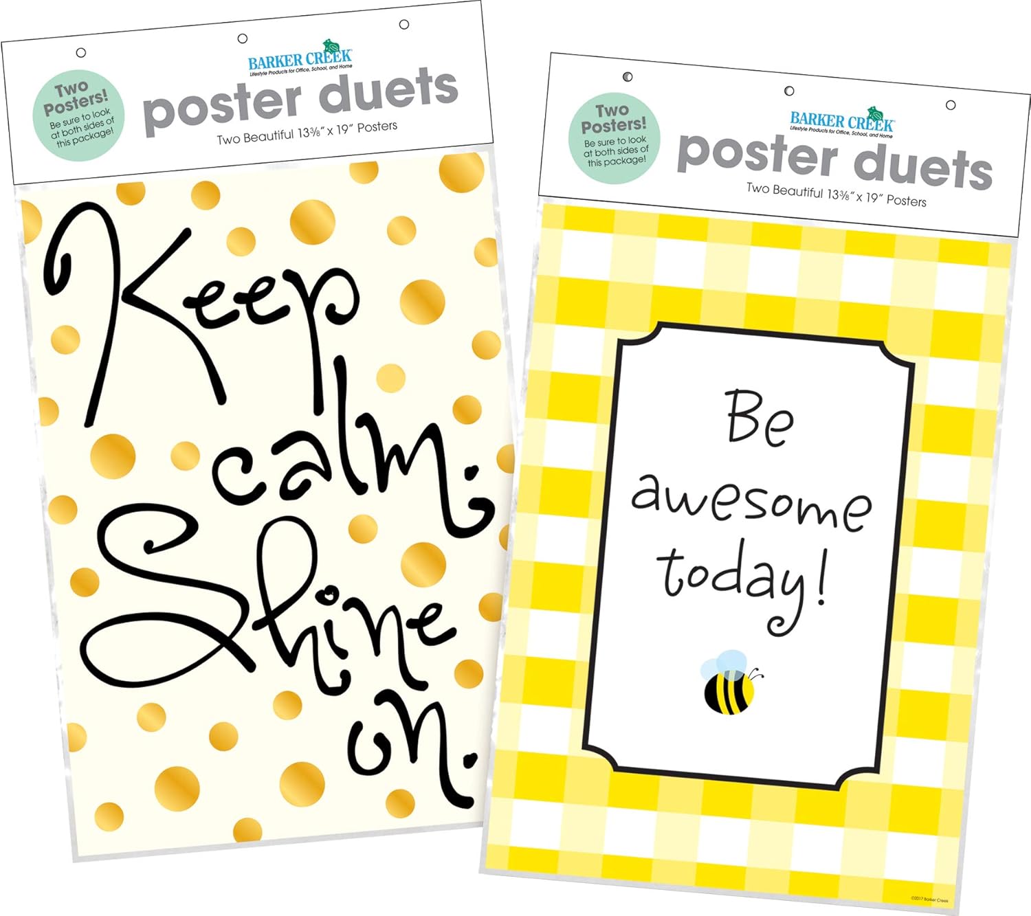 Barker Creek Motivational Poster Set