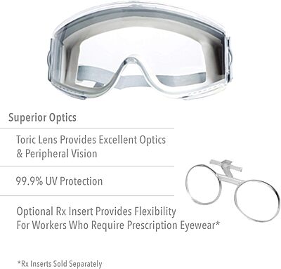 Honeywell Uvex Stealth Safety Goggles