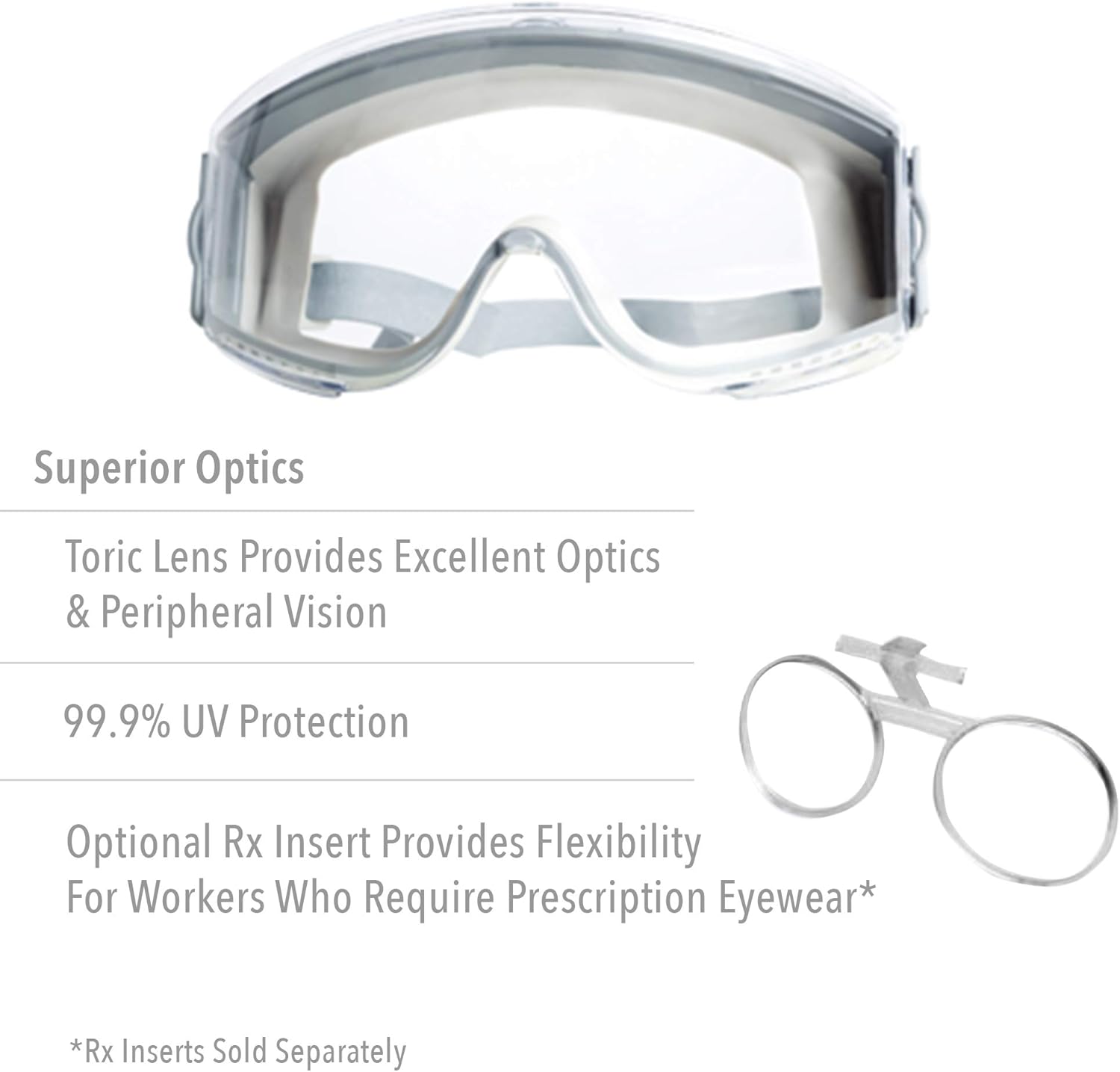 Honeywell Uvex Stealth Safety Goggles