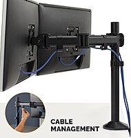 Fellowes Reflex Series Adjustable Monitor Arm with VESA Mount