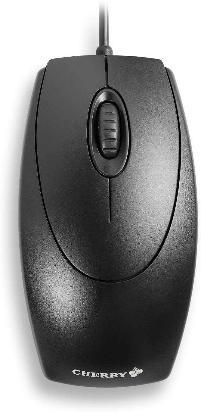 CHERRY Wheel Mouse Optical Wired USB/PS/2 Ambidextrous