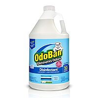 OdoBan Disinfectant Concentrate and Odor Eliminator, 1 Gallon, Fresh Linen Scent 128 Fl Oz (Pack of 1)