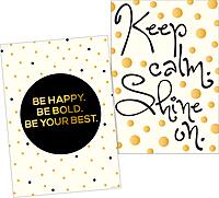 Barker Creek Poster Duet Set, Shine On, Set of 2 Inspirational Posters, Motivate Your Friends and Students with These
