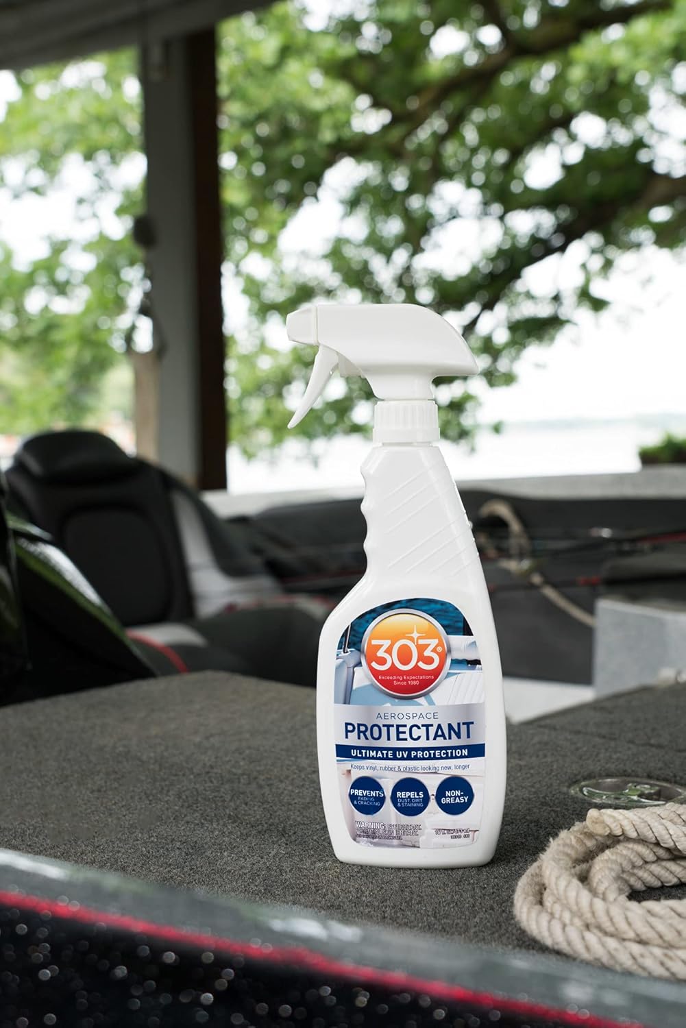 303 Products Marine Aerospace Protectant Spray – UV Protection, Repels Dust, Dirt, & Staining, Matte Finish