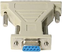 StarTech.com DB9 to DB25 Serial Cable Adapter - F/M - AT925FM, Beige