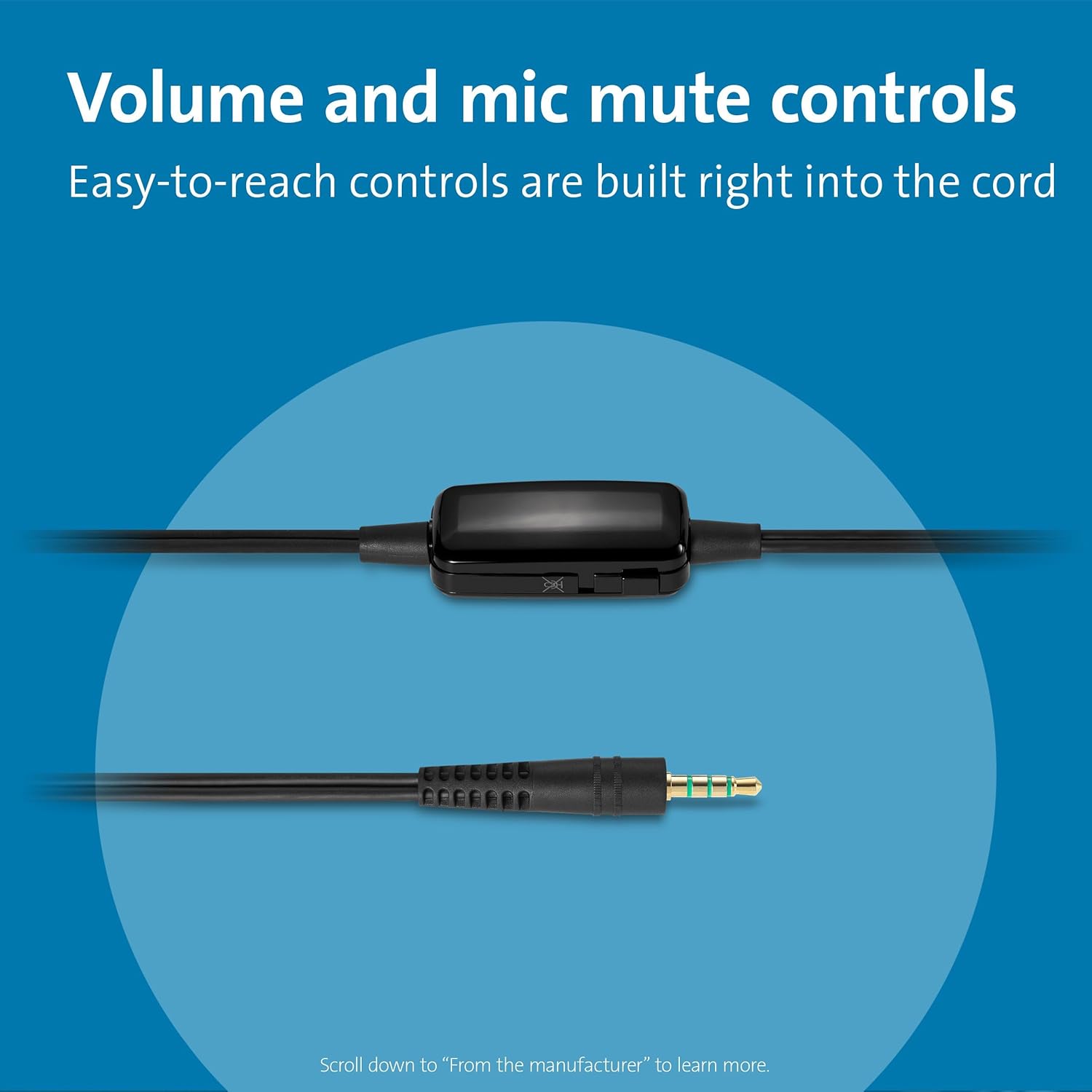KENSINGTON Hi‑Fi Headphones with 3.5mm Jack