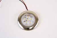 Scandvik B3 Downlight Surface Mount - Cool White - SS Trim - IP67 - 12/24V