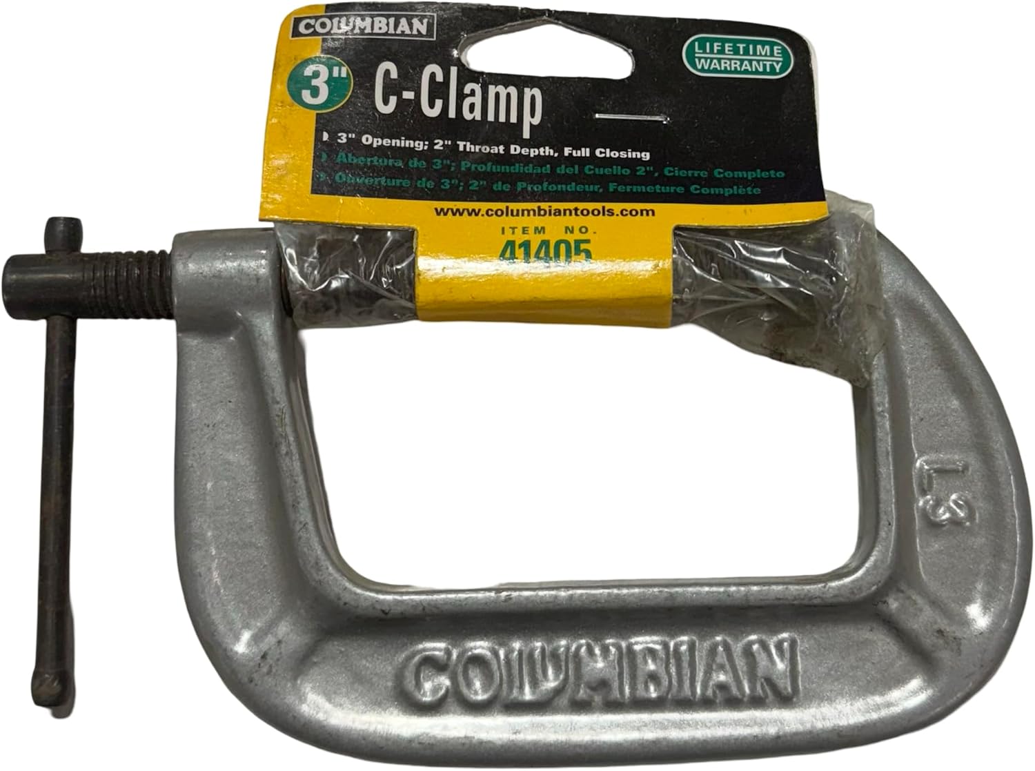 Columbian 140 Series Carriage C-Clamps Model Code: AD - Price is for 1 Each (part# 41405)