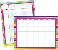 Barker Creek Calendar and Incentive Chart Set