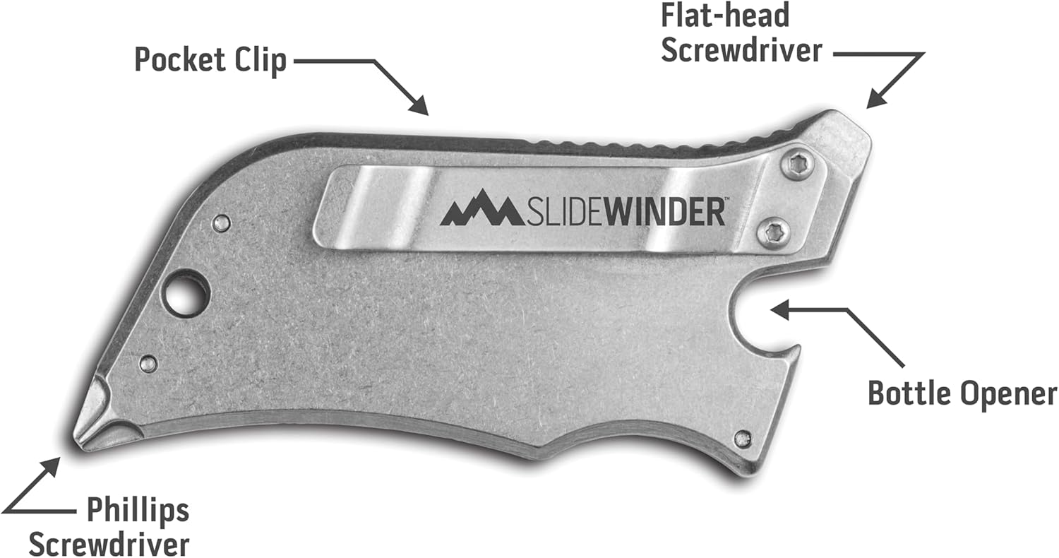 OUTDOOR EDGE SlideWinder Utility Knife Multitool