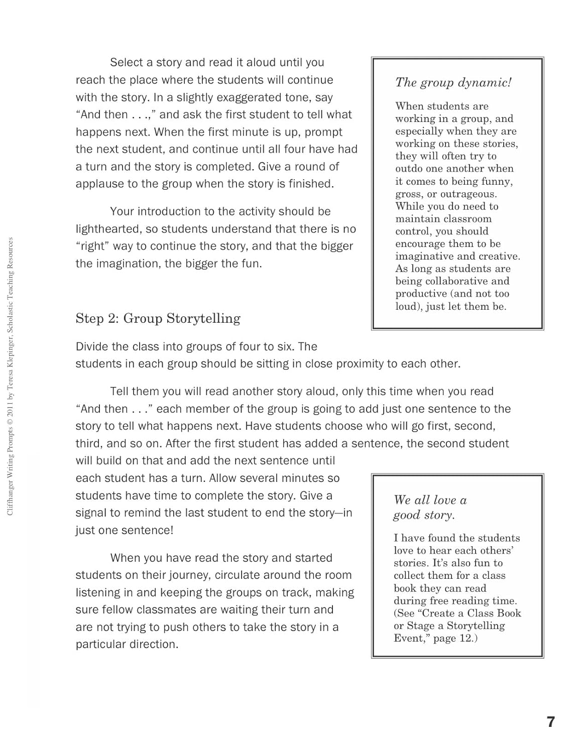Cliffhanger Writing Prompts: 30 One-Page Story Starters That Fire Up Kids’ Imaginations and Help Them Develop Strong