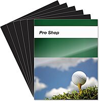 Fellowes Futura Presentation Covers, Letter Size, Black, 25/Pack (5224901)