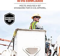 Ergodyne GloWear 8261FRHL Hi-Vis Flame-Resistant Safety Vest