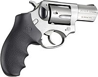 Hogue Nylon Monogrip Revolver Grips with Finger Grooves for Ruger SP101, Black - 81100
