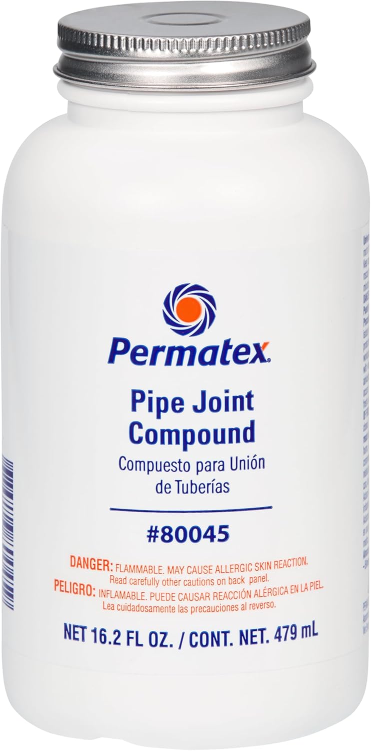 Permatex 80045 Pipe Joint Compound, 16.2 oz. Bottle 16 Ounce Bottle