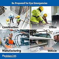 PhysiciansCare Eye Wash Solution, Sterile Isotonic Buffered Solution for Flushing & Irrigating Eyes, 8-oz Bottle