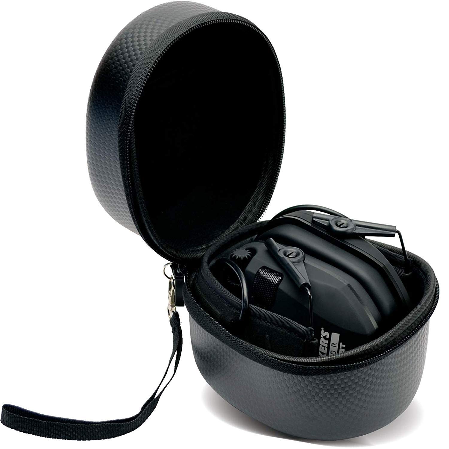 Walker's Muff Protective Case | Weather-Resistant Durable Shockproof Dustproof EVA Carbon Finish Hunting Range Shooting