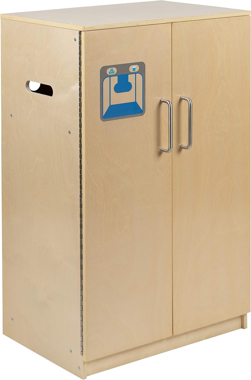 FLASH FURNITURE Hercules Children's Wooden Play Kitchen for Commercial or Home Use - Safe, Kid Friendly Design