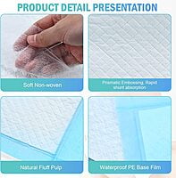 protectores de mesa y cama desechables a prueba de fugas, tela no tejida suave