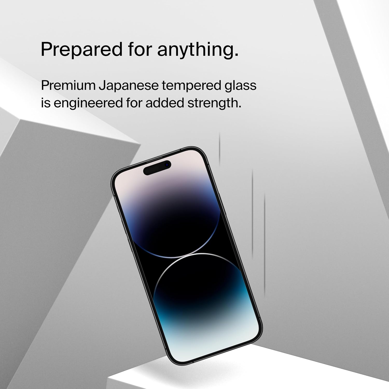 Belkin Tempered Glass Screen Protector for iPhone - Easy Align Tray