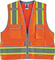 Ergodyne GloWear 8254HDZ Class 2 Heavy-Duty Surveyors Vest