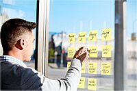 Post-it 100% Recycled Paper Super Sticky Notes, 3 in. x 3 in., 24 Pads/Pack, 70 Sheets/Pad