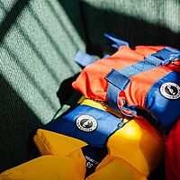 Mustang Survival Infant Lil Legends Foam Vest - Red/Navy