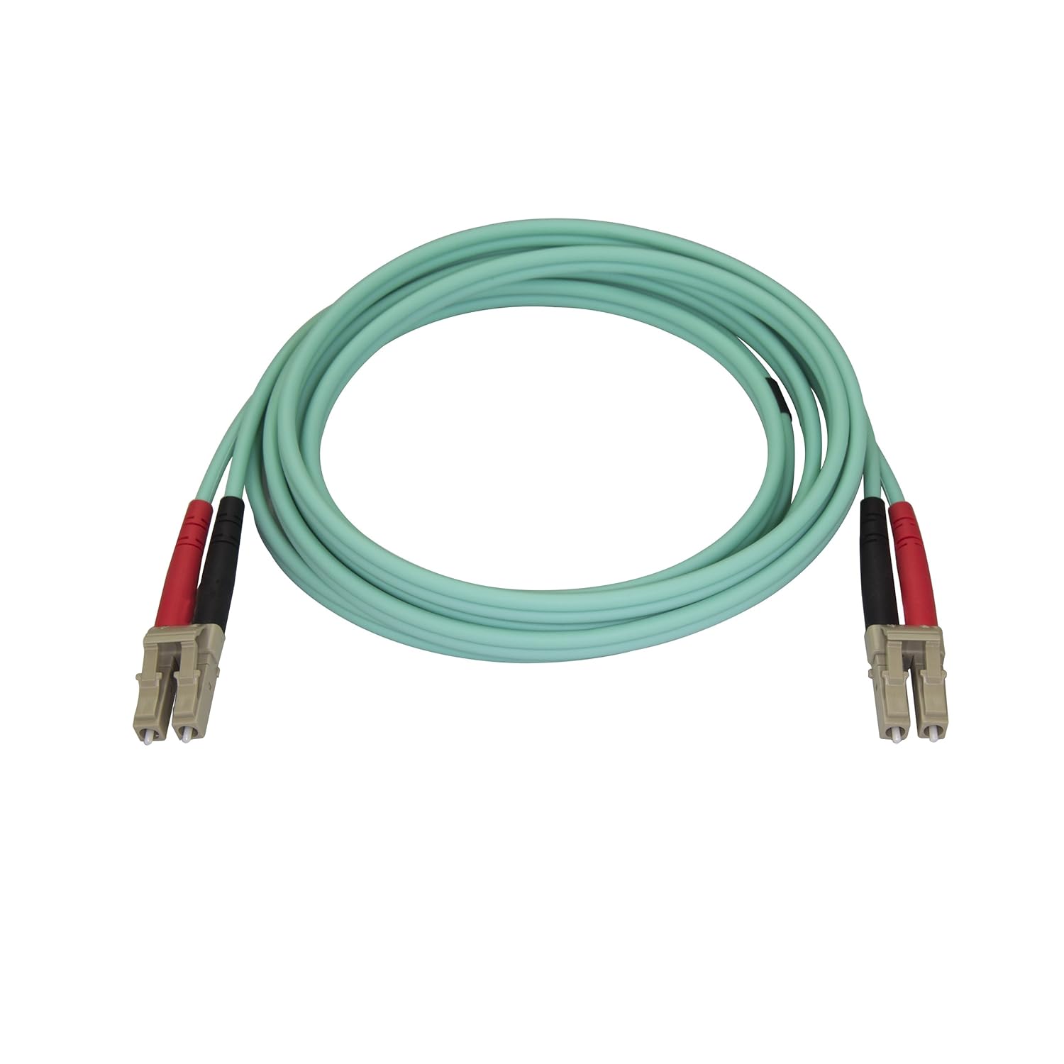 StarTech.com OM4 LC/UPC Duplex Multimode Fiber Optic Cable (50/125, LSZH)