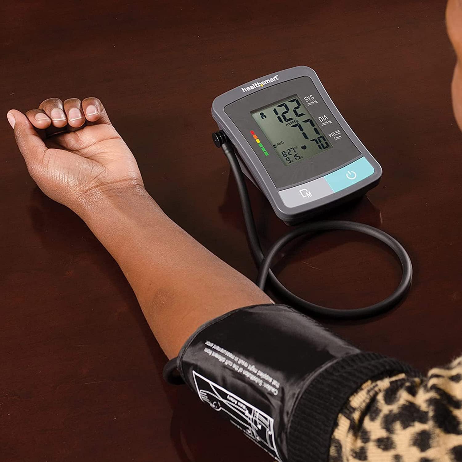 HealthSmart Digital Blood Pressure Monitor (Upper Arm & Wrist)