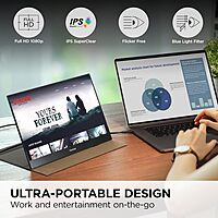 ViewSonic VX1655 15.6 inch Portable Monitor USB-C Mini-HDMI