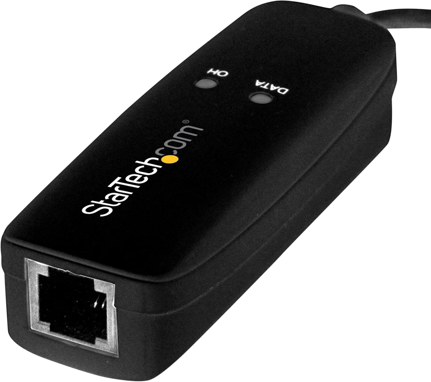 StarTech.com USB 2.0 Fax Modem - 56K External Hardware Dial Up V.92 Modem/ Dongle/Adapter - Computer/Laptop Fax Modem