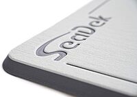 SEADEK 20mm Dual-Density Teak Helm Station Pad, Anti-Fatigue