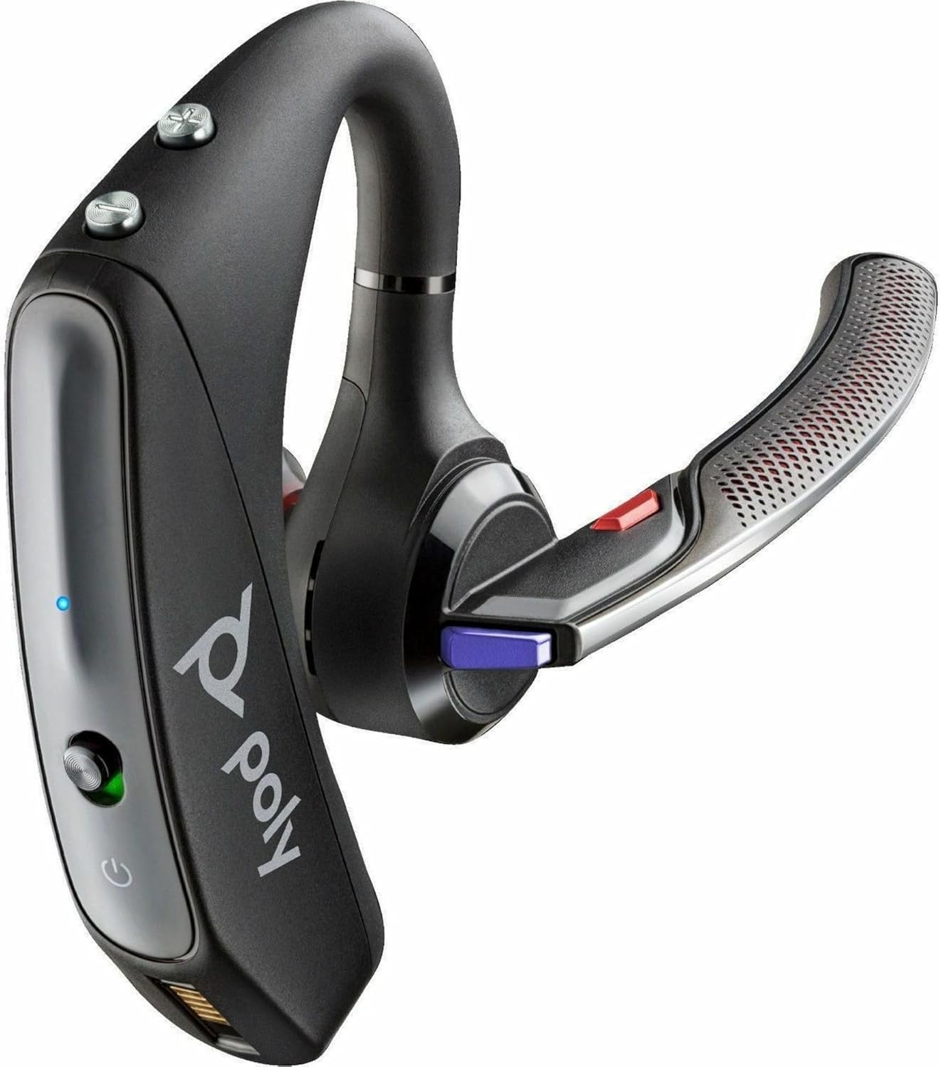 Plantronics - Voyager 5200 Office(Poly) - Bluetooth Over-the-Ear (Mono) Headset