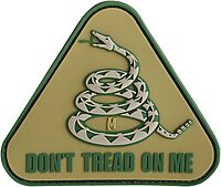 MAXPEDITION Don't Tread On Me PVC Morale Patch