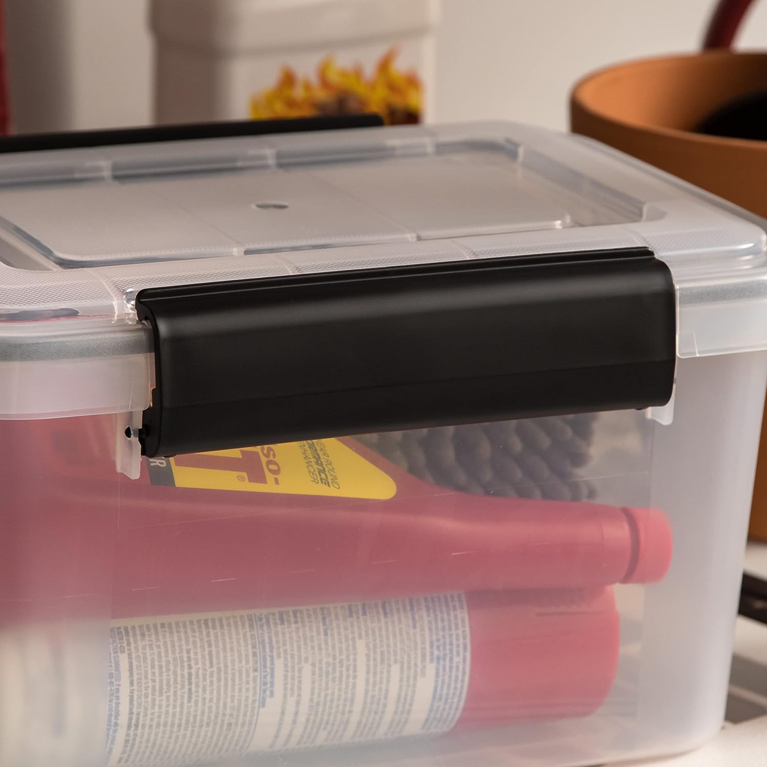 IRIS USA WEATHERPRO Weathertight Plastic Storage Box