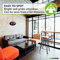 Alpine Industries LED Coffee Sign - High Visibility Tempered Glass Signage - Noticeable Design for Business & Retail Stores Oval (23" x 14")