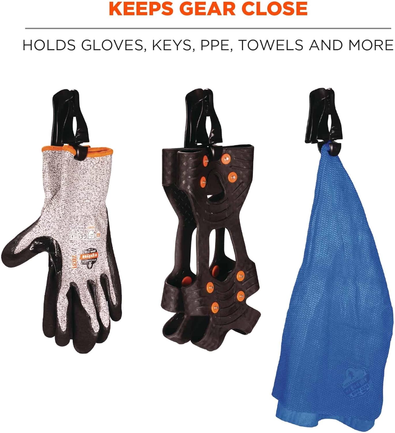 Ergodyne Squids 3405 Glove Clip Holder with Belt Clip