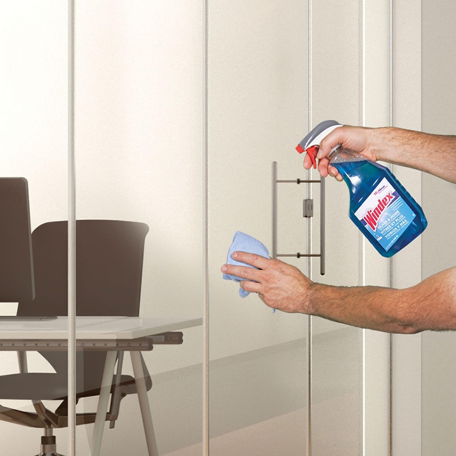 SC Johnson Windex Windex Glass Cleaner, 32 oz, Blue, Pack of 1 32 Fl Oz (Pack of 1)