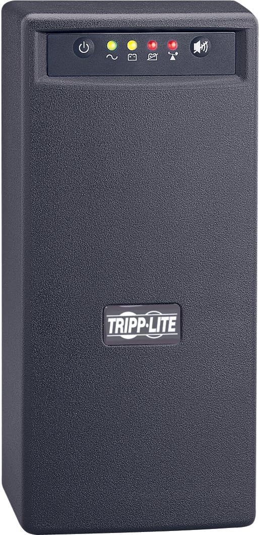 Tripp Lite 800VA International 230V UPS, 4-Outlets, Omni Smart VS Tower Line-Interactive, 2-Year Warranty (OMNIVSINT800)