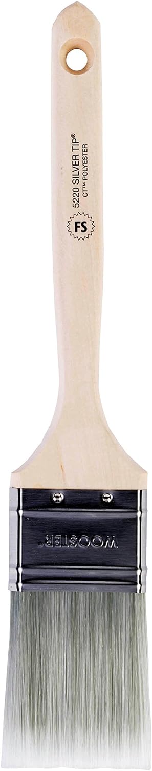 Wooster 5220-2 Silver Tip Flat Sash Paintbrush 2"