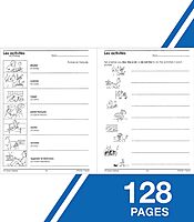 Carson Dellosa The 100 Series French Workbook, Parts of Speech, Vocabulary, Common Phrases, Sentence Building Skills, and More, Middle and High School Classroom or Homeschool Curriculum (Volume 5)